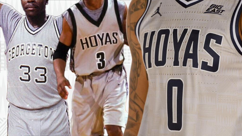 Allen Iverson Georgetown Hoyas College Throwback Jersey – Best